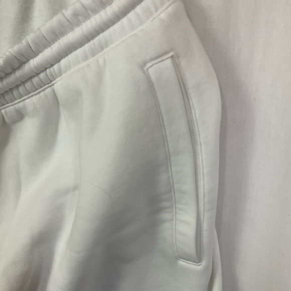 NEW Reebok White Classic Joggers Sweatpants Size L - Picture 9 of 14